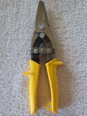 Wiss MPC3 Multi Purpose Yellow Center 9" Metal-Wizz Snips Made In USA